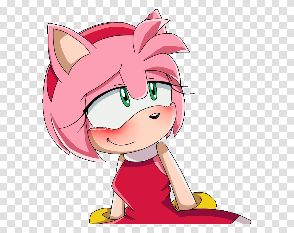 Amy Rose Gif By Cartoonfanunited Amy Rose Sonic X Gif, Elf, Toy Transparent Png
