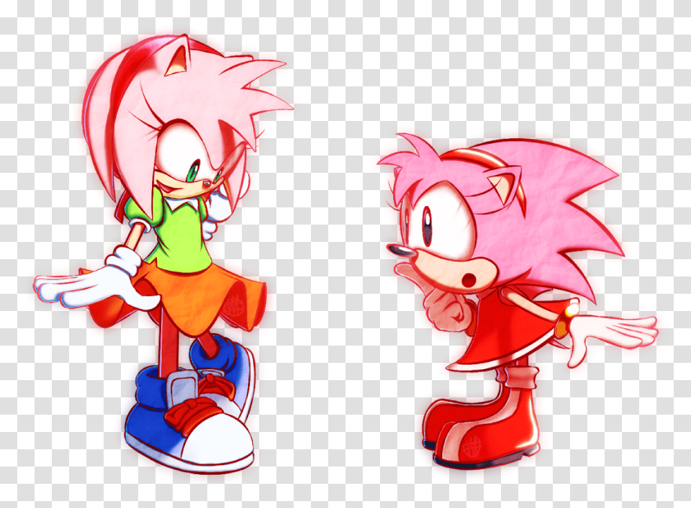 Amy Rose Outfit Swap, Costume, Heart, Comics Transparent Png