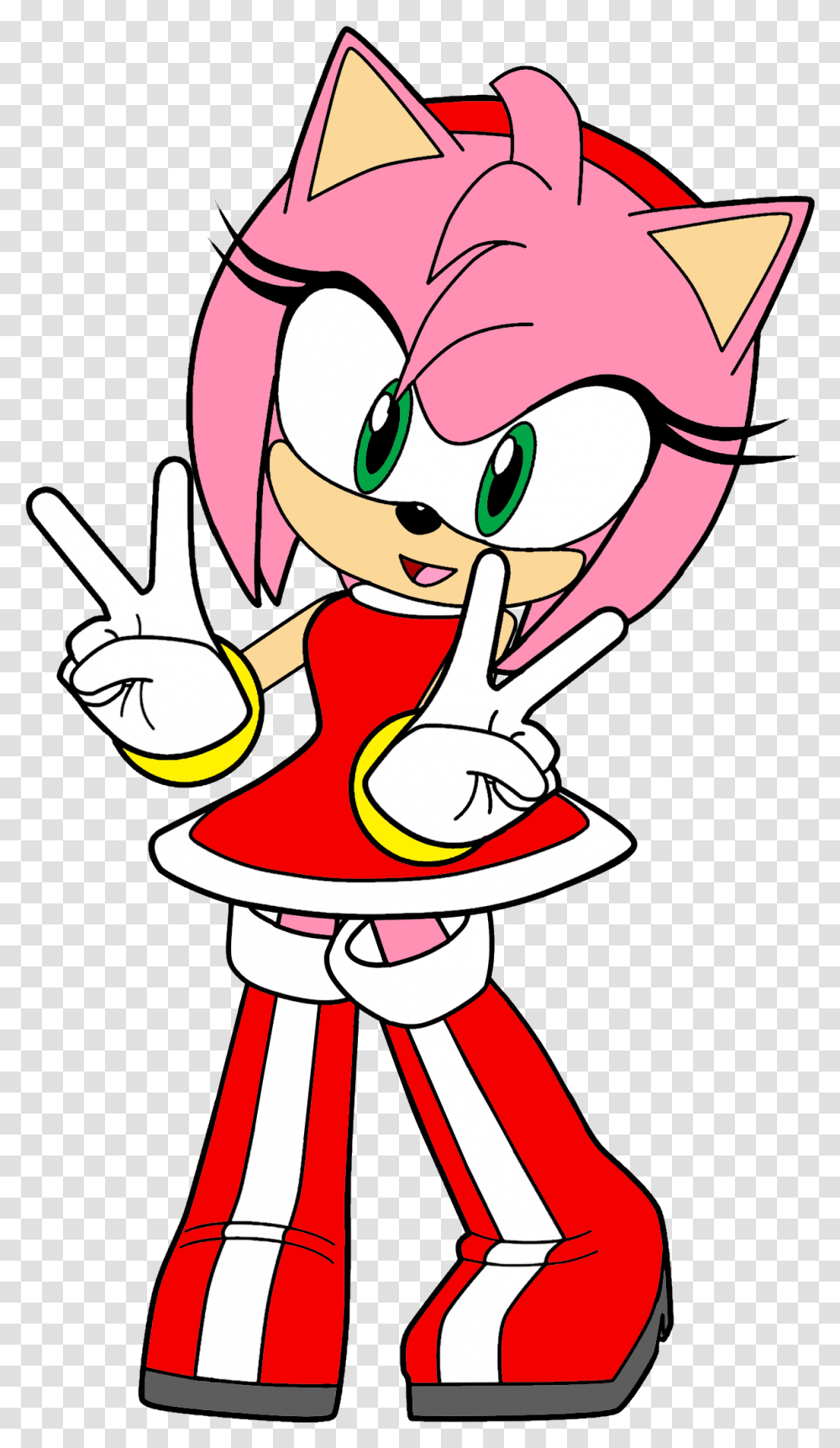 Amy Rose Sonic Amy Colouring Pages, Performer, Magician, Washing, Elf Transparent Png