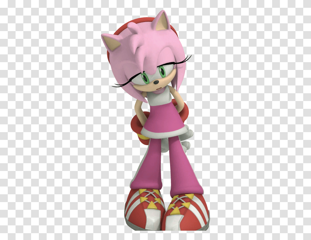 Amy Rose Sonic Free Riders Down Johsouza Photo 39719599 Sonic Free Riders Amy, Figurine, Doll, Toy, Barbie Transparent Png