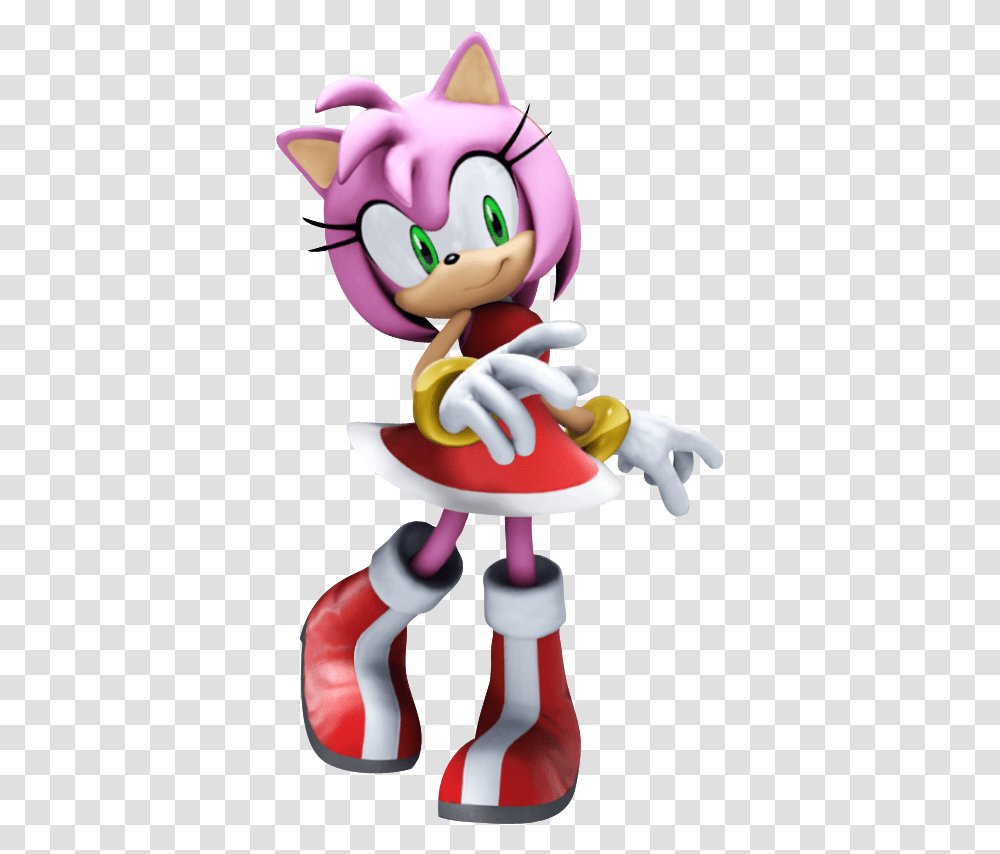 Amy Rose Sonic, Toy, Figurine, Elf Transparent Png