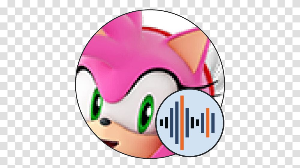 Amy Rose Soundboard Mario & Sonic Kays Cooking, Disk, Dvd Transparent Png