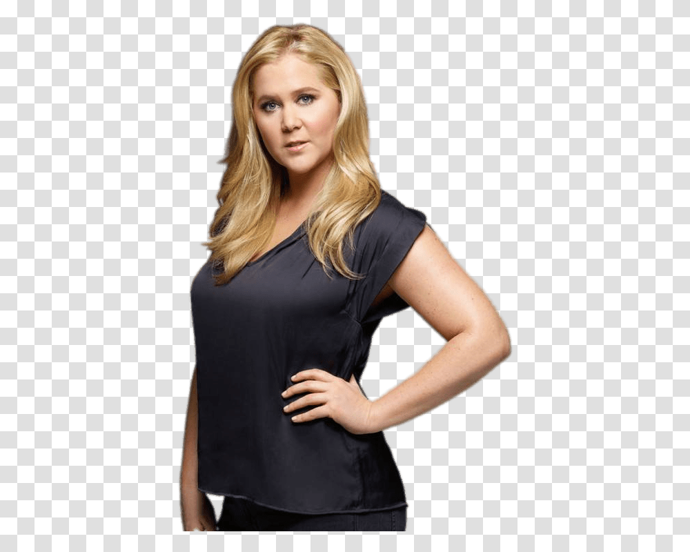 Amy Schumer Posing Nnn Starter Pack, Sleeve, Person, Female Transparent Png