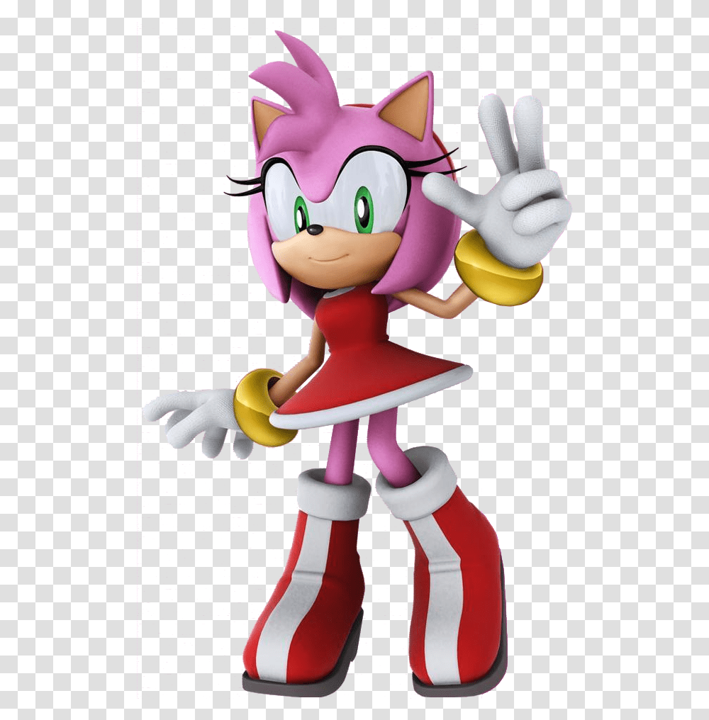 Amydecal Amy Rose King Dedede, Toy, Figurine Transparent Png