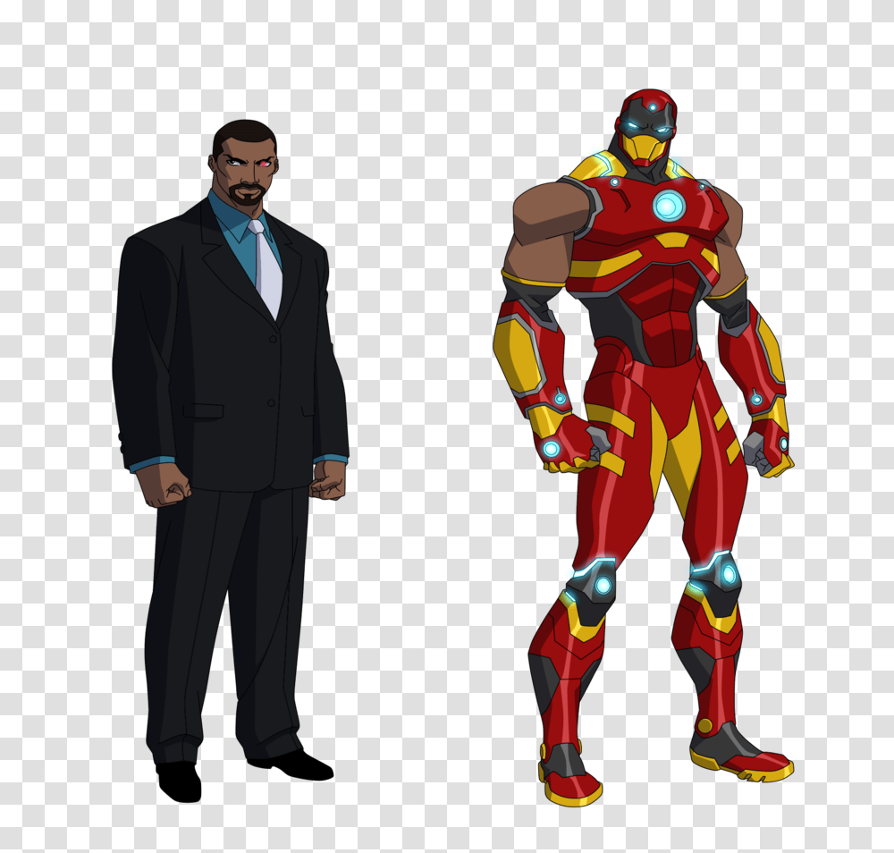 An Amalgam Of Vic Stonecyborg And Tony Starkiron Man, Person, Suit, Overcoat Transparent Png