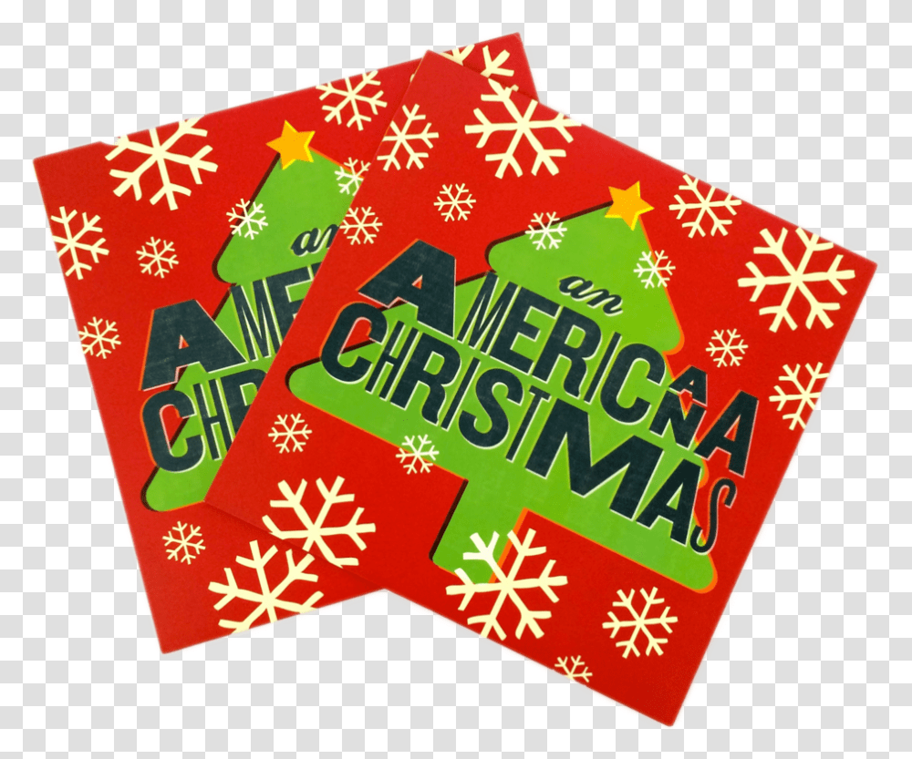 An Americana Christmas Vinyl Download Art Paper, Advertisement, Poster, Flyer, Brochure Transparent Png