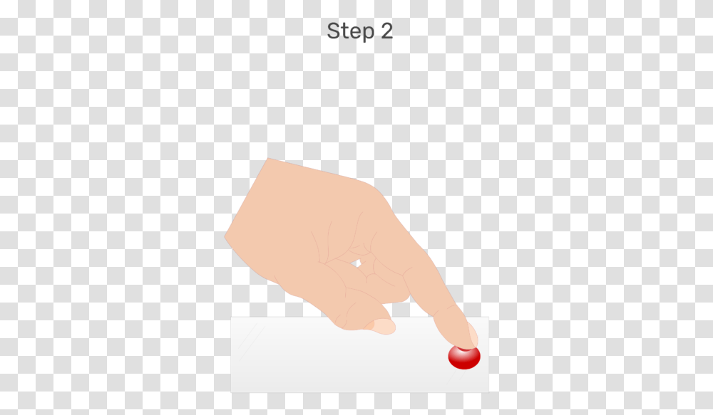 An Animation Of A Drop Of Blood Being Placed On One Illustration, Hand, Wrist, Person, Human Transparent Png