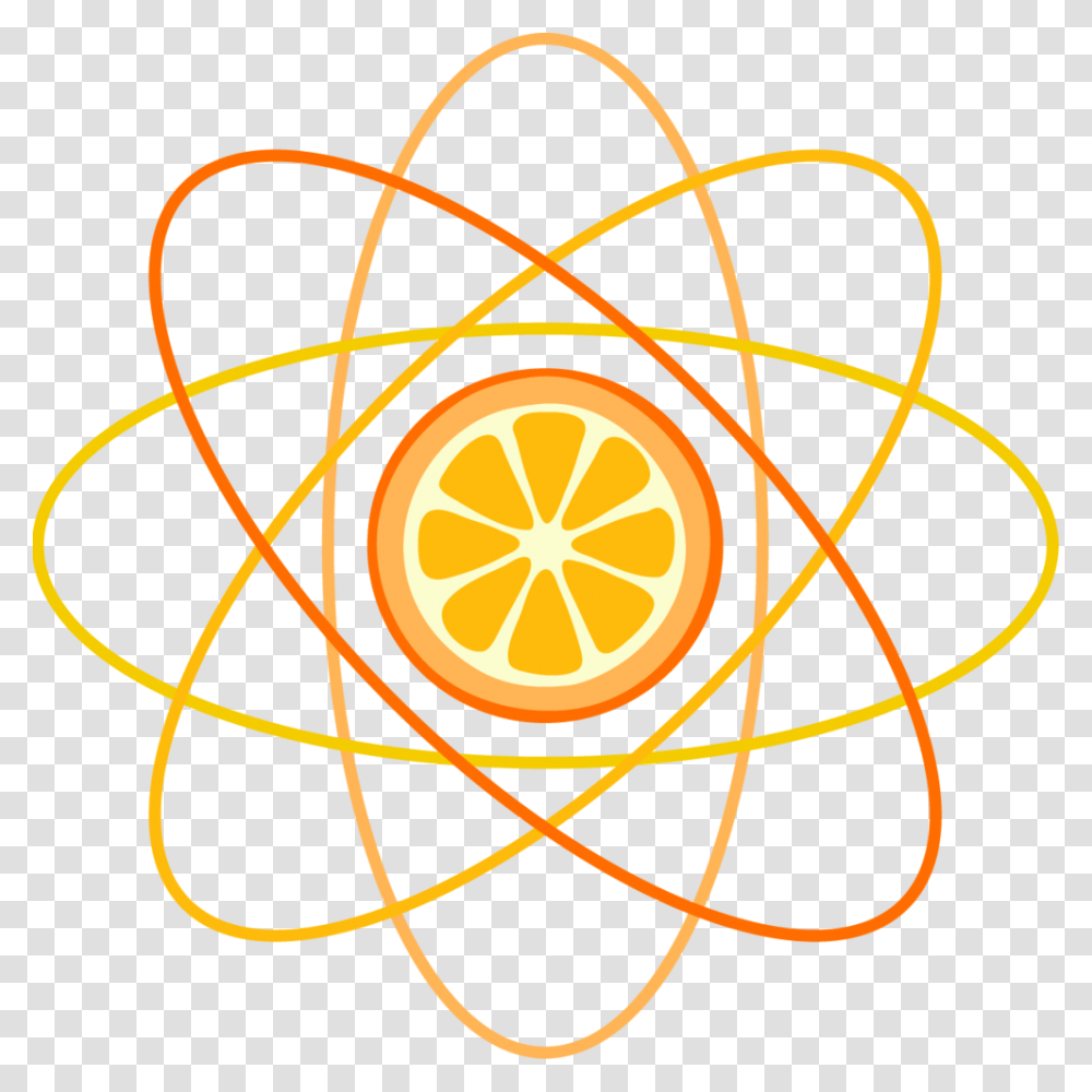 An Atom, Citrus Fruit, Plant, Food, Pattern Transparent Png