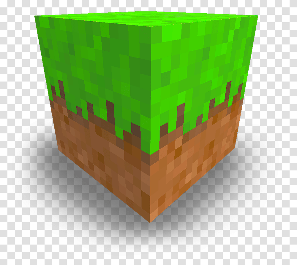 An Augmented Reality Pixel Block Tree, Crystal, Green, Box, Pottery Transparent Png