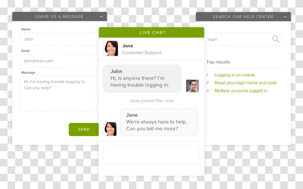 An Example Of How Zendesk Chat Can Be Used For Wordpress Zendesk Chat, Person, Id Cards, Document Transparent Png