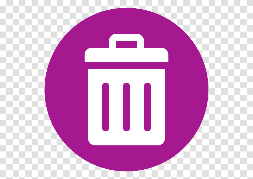 An Icon Of A Rubbish Bin, Logo, Trademark, Label Transparent Png