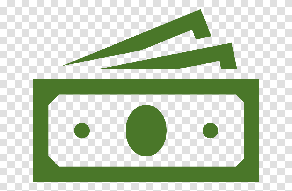 An Icon Representing A Stack Of Dollar Bills Circle, Electronics, Tape Player, Machine Transparent Png