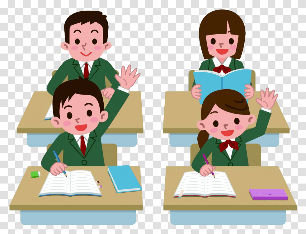 An Ideal Student Essay Class Of Students, Reading, Teacher, School, Female Transparent Png