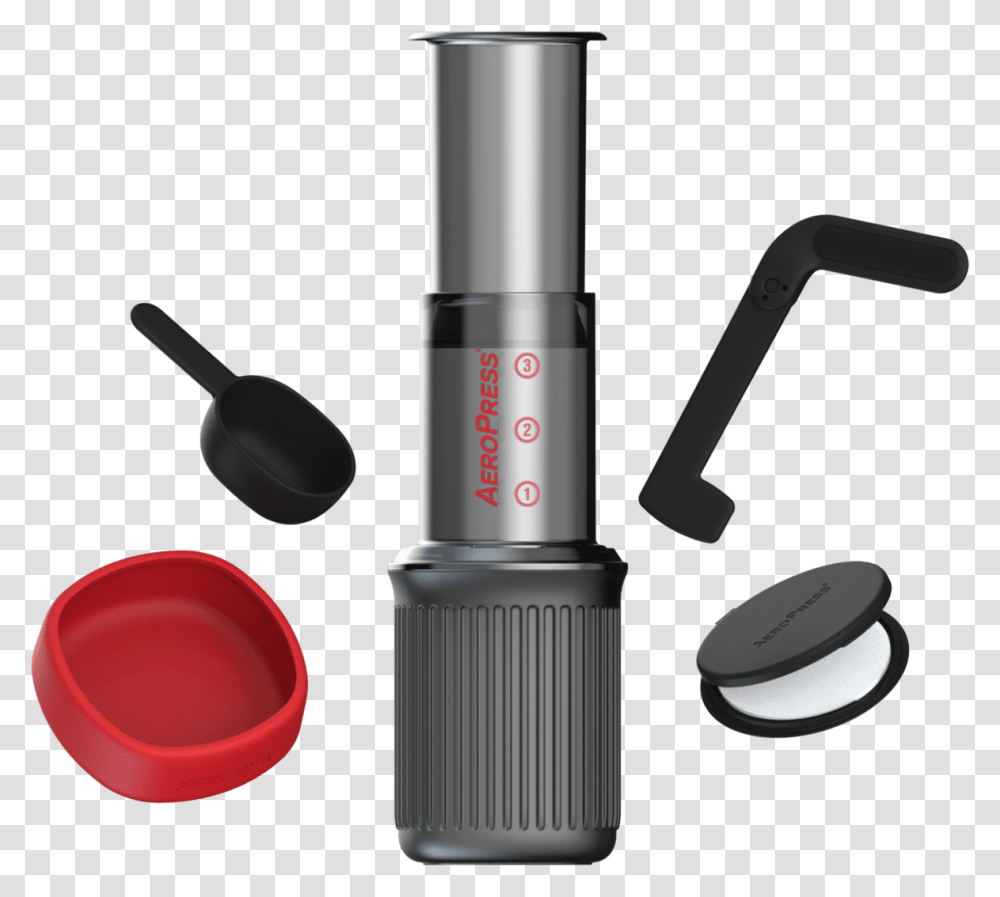 An Image Depicting The Aeropress Go Travel Coffee Press Aeropress Go, Cosmetics, Lipstick Transparent Png