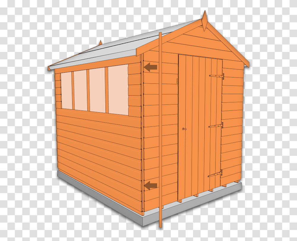 An Image To Show The Corner Strips Shed, Toolshed, Housing, Building, Crib Transparent Png