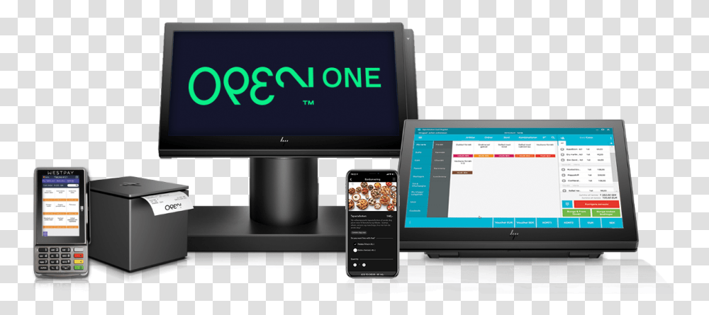 An Innovative Pos System Suitable For Restaurants Open Solution, Monitor, Screen, Electronics, Display Transparent Png
