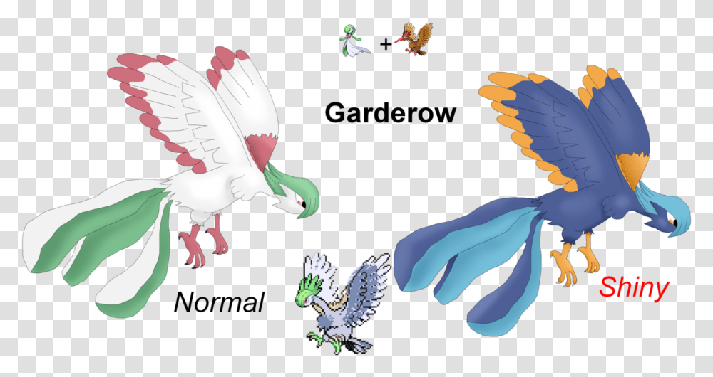 An Other Pokmon Fusion Pigeons And Doves, Animal, Bird, Waterfowl, Eagle Transparent Png