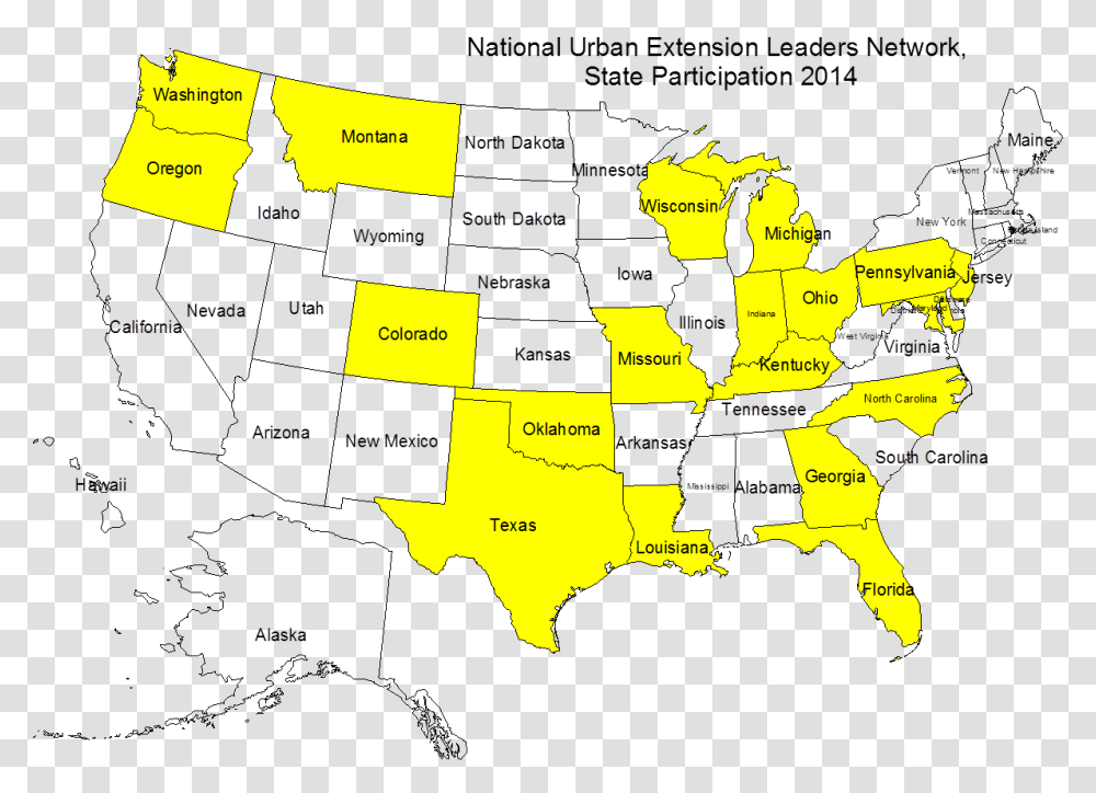 An Outline Map Of The States Of The United State Of Map, Diagram, Atlas, Plot, Vegetation Transparent Png