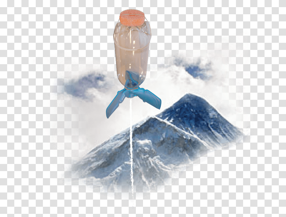 An Skylab Water Rocket From Antigravity Research Corporation Summit, Nature, Outdoors, Ice, Snow Transparent Png