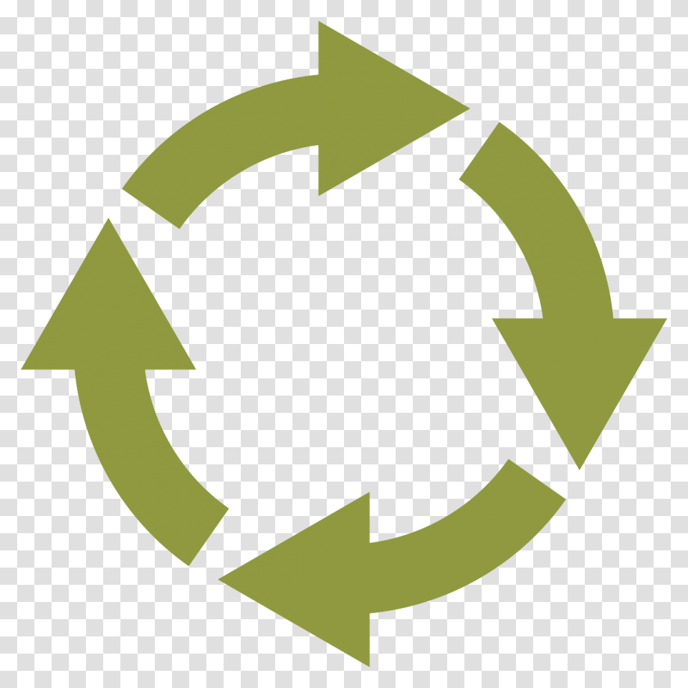 An Untapped Resource For University Waste Diversion Background Arrow Circle, Axe, Tool, Recycling Symbol, Star Symbol Transparent Png