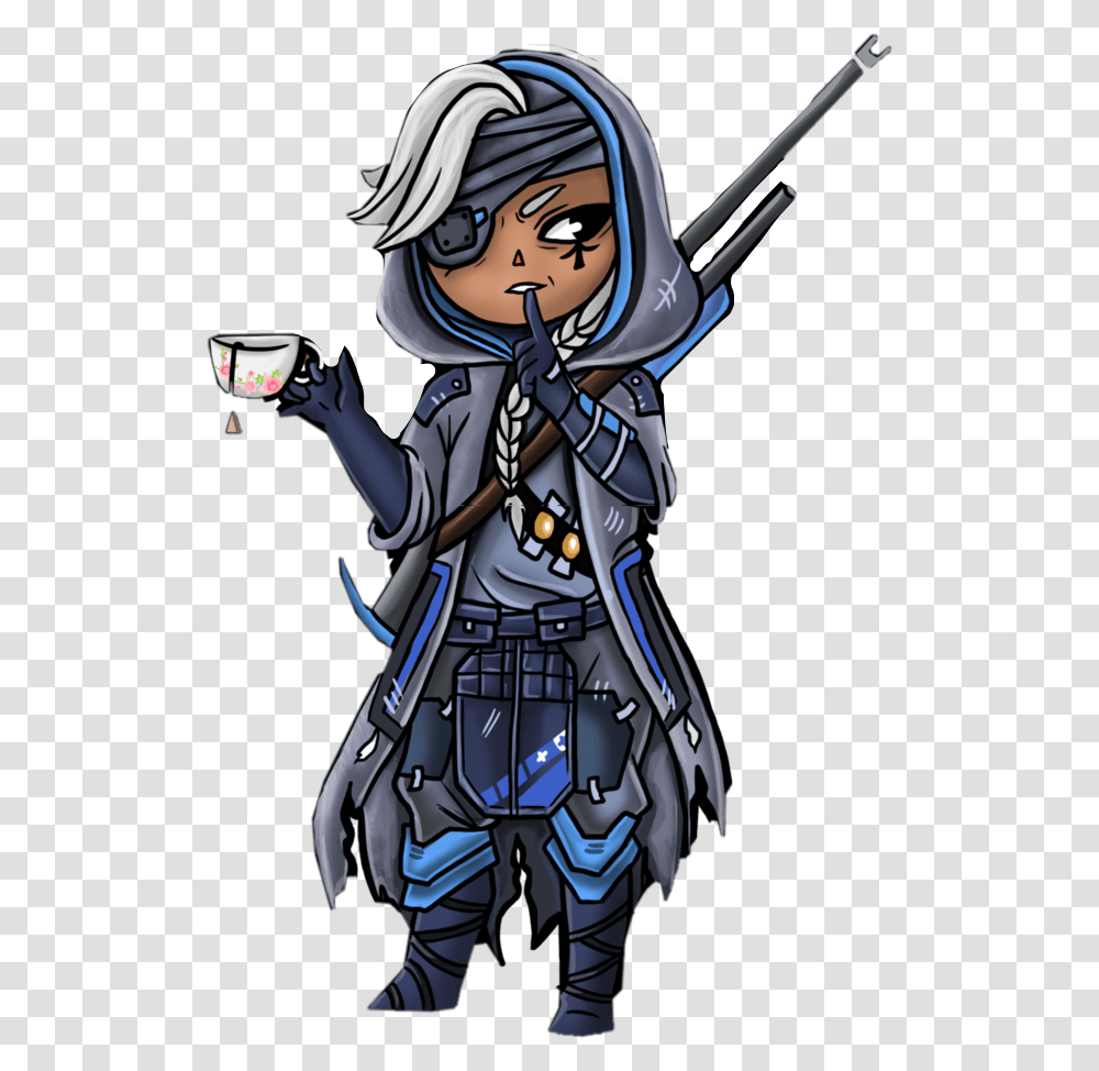 Ana Overwatch Ana Overwatch, Person, Weapon, Comics Transparent Png