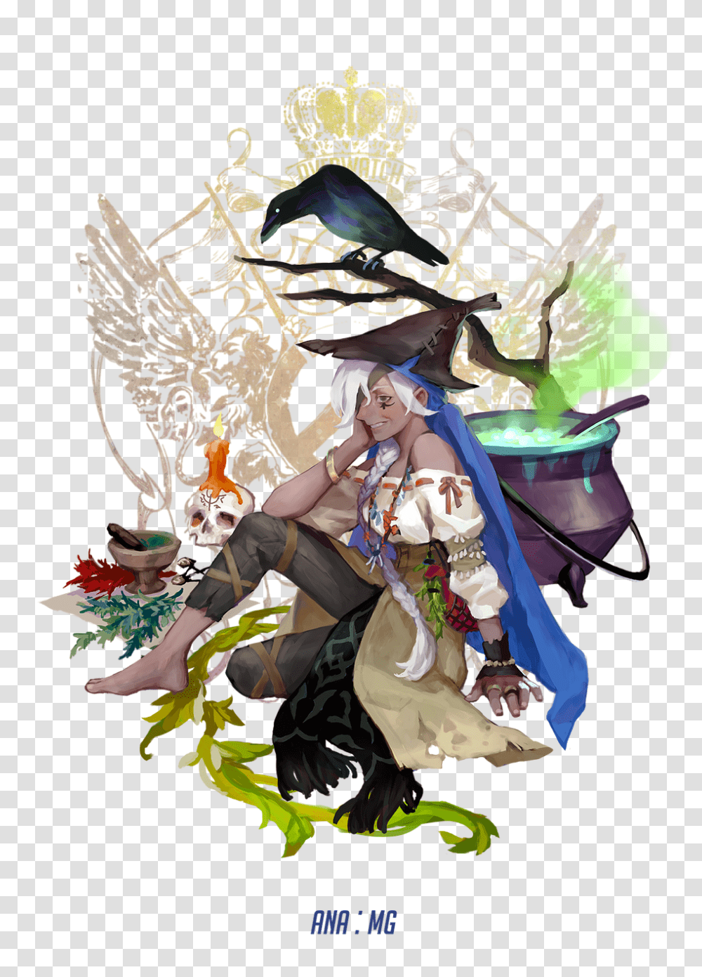 Ana Overwatch Fantasia Overwatch In Overwatch, Dance Pose, Leisure Activities, Person, Crowd Transparent Png