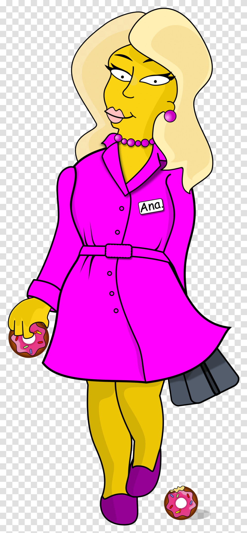 Ana Simpsons Character Clip Arts Girls Simpson Characters, Apparel, Coat, Suit Transparent Png