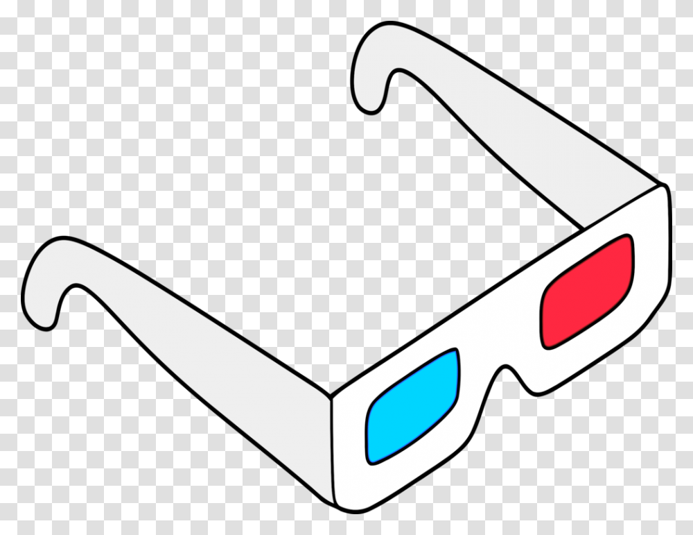 Anaglyph Polarized System Glasses Film Cinema Free, Hammer, Tool, Pc, Computer Transparent Png