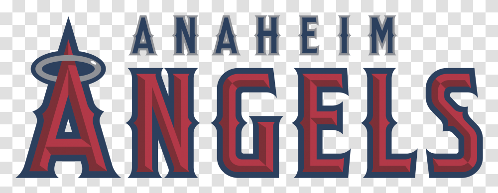 Anaheim Angels Logo Anaheim Angels, Word, Alphabet, Purple Transparent Png