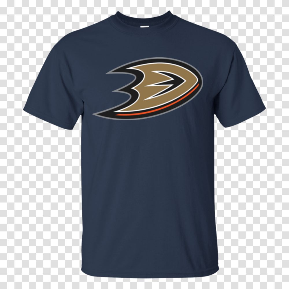 Anaheim Ducks Logo Nhl Mens T Shirt, Apparel, T-Shirt, Sleeve Transparent Png