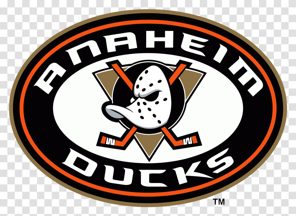 Anaheim Ducks Logo, Label, Emblem Transparent Png