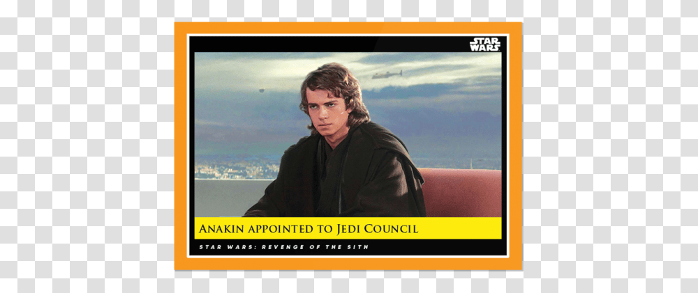 Anakin Appointed To Jedi Council Darth Vader, Person, Advertisement, Poster Transparent Png
