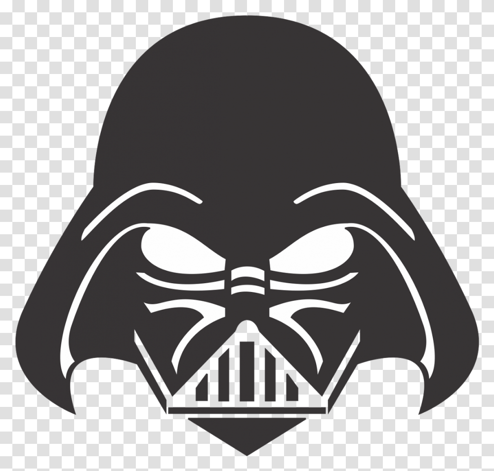 Anakin Skywalker Darth Maul Boba Fett Decal Sticker Star Wars Darth Vader Head, Stencil, Baseball Cap, Hat Transparent Png