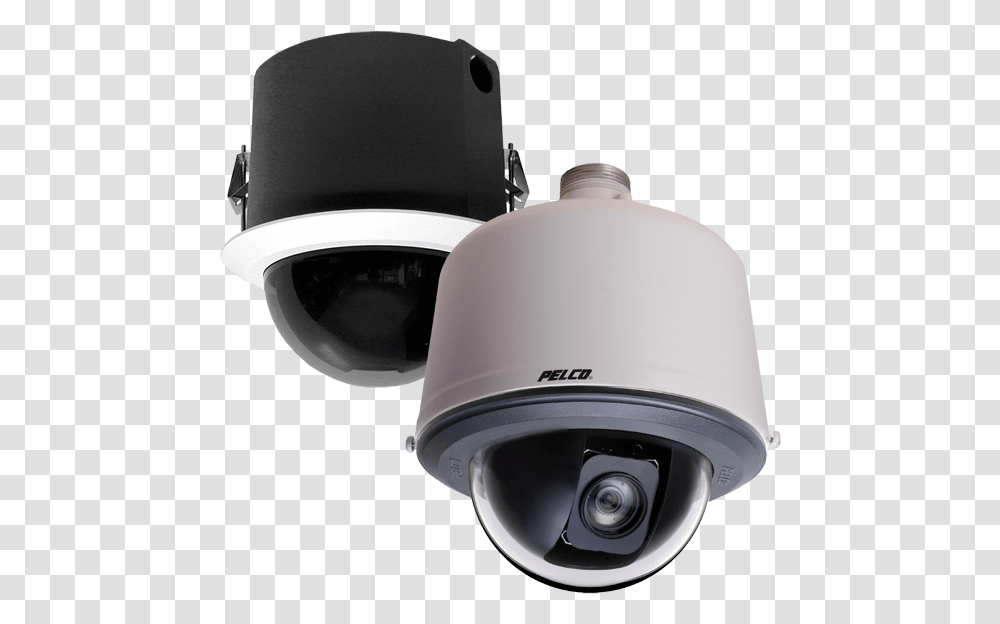 Analog Video Security Cameras Pelco Camera, Helmet, Clothing, Apparel, Electronics Transparent Png