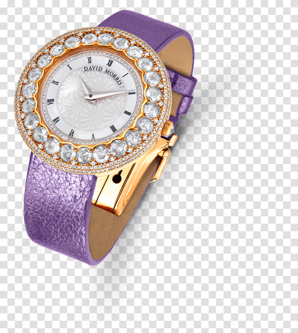 Analog Watch, Wristwatch, Diamond, Gemstone, Jewelry Transparent Png