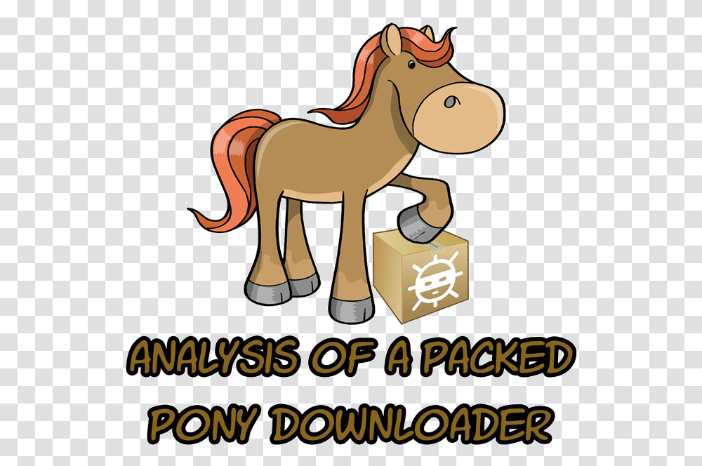 Analysis Of A Packed Pony Downloader Language, Animal, Mammal, Horse, Poster Transparent Png
