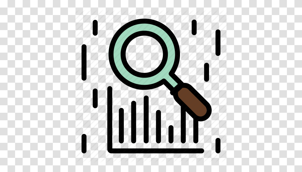Analysis Report Research Search Statistics Zoom Icon, Magnifying Transparent Png