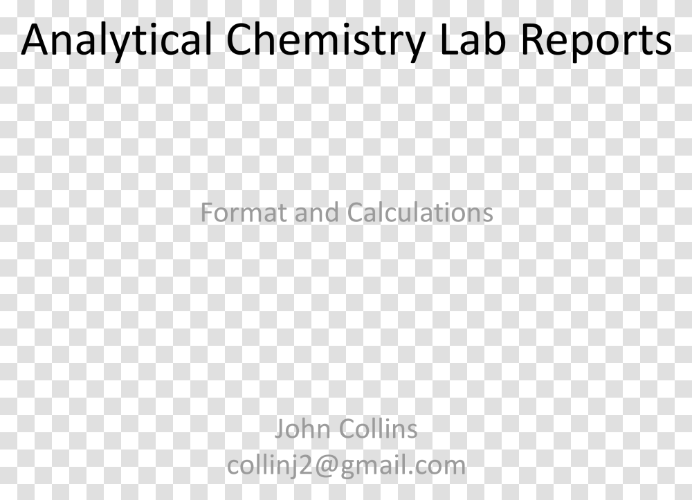 Analytical Chemistry Lab Report Main Image Resenha Em Um Trabalho, Interior Design, Indoors, Call Of Duty Transparent Png