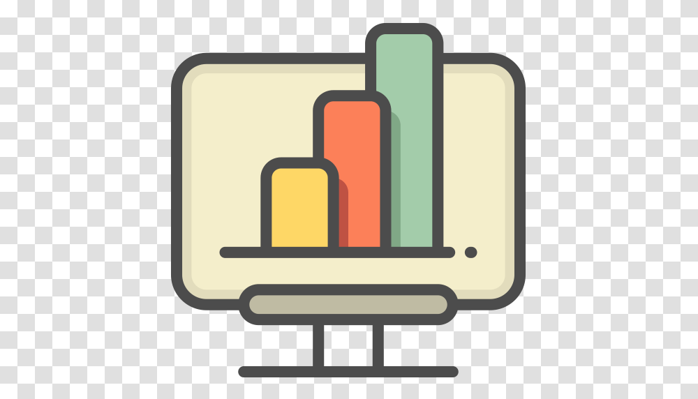 Analytics Analytics Business Icon With And Vector Format, Cushion, Chair, Furniture Transparent Png