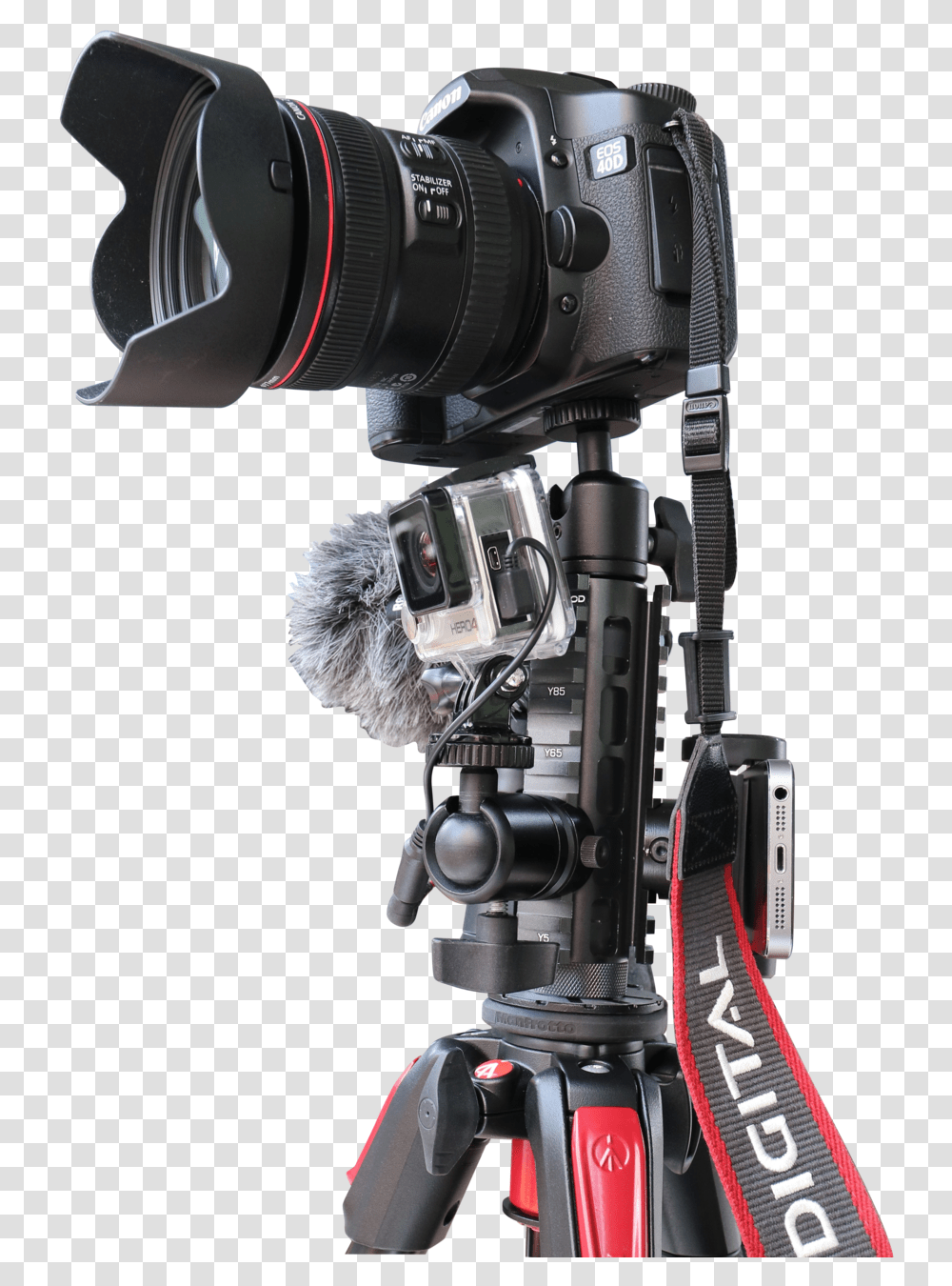Anamorphic Widescreen Video Camera, Electronics, Tripod, Machine, Camera Lens Transparent Png