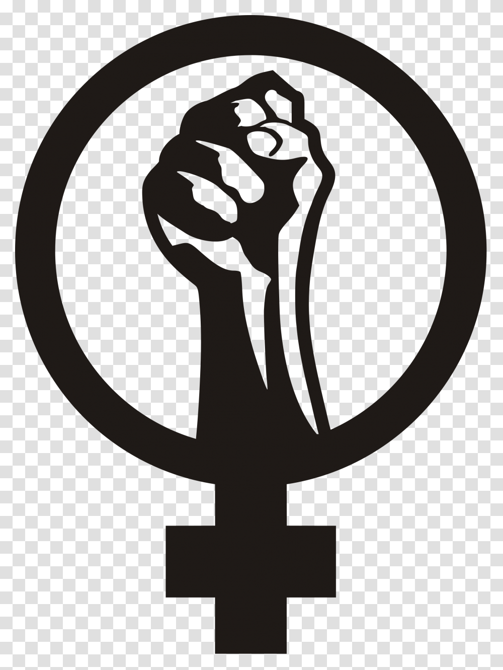 Anarcha Feminism, Hand, Cross, Fist Transparent Png