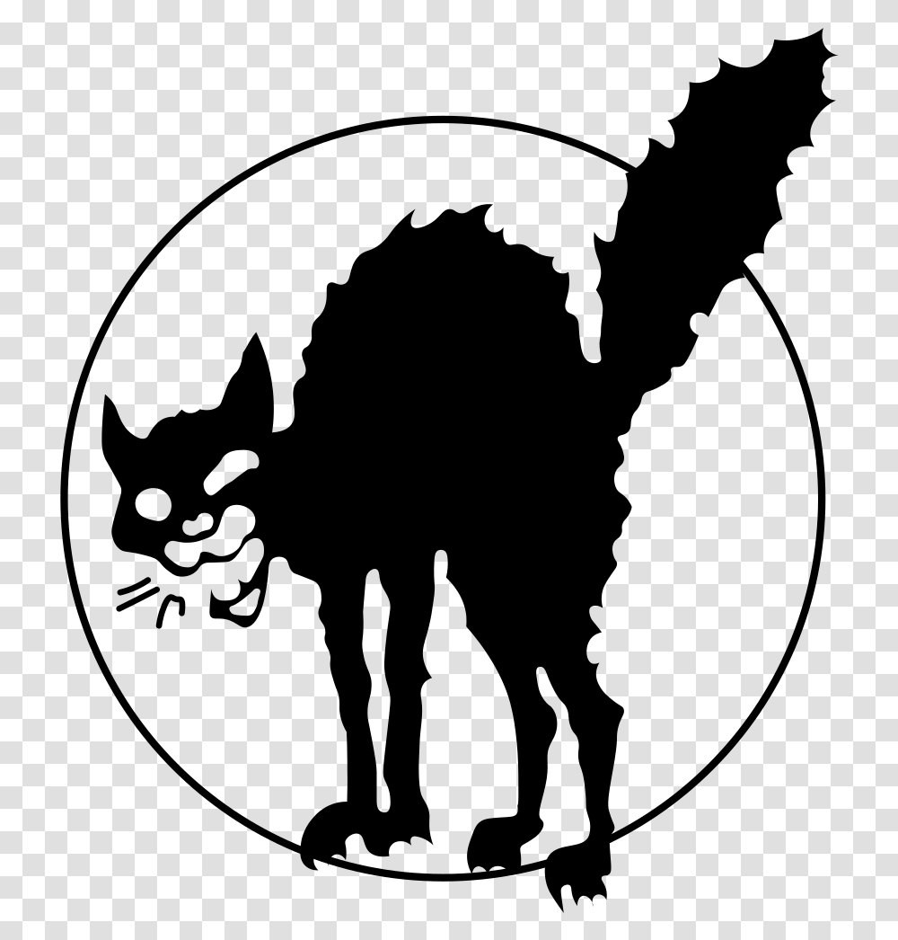 Anarchist Black Cat Black Cat Symbol, Gray, World Of Warcraft Transparent Png
