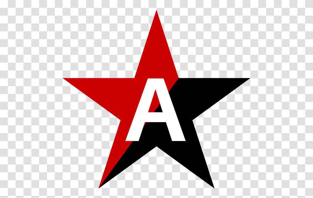 Anarchist Star 1573918480 Free Svg Tens And Units Games Printable, Symbol, Star Symbol, Cross Transparent Png