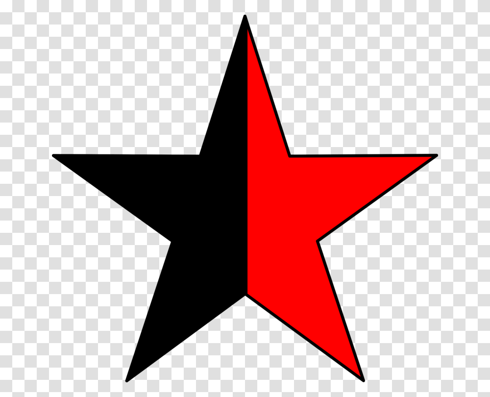 Anarcho Communism Anarcho Capitalism Anarchism Anarchy Free, Star Symbol Transparent Png