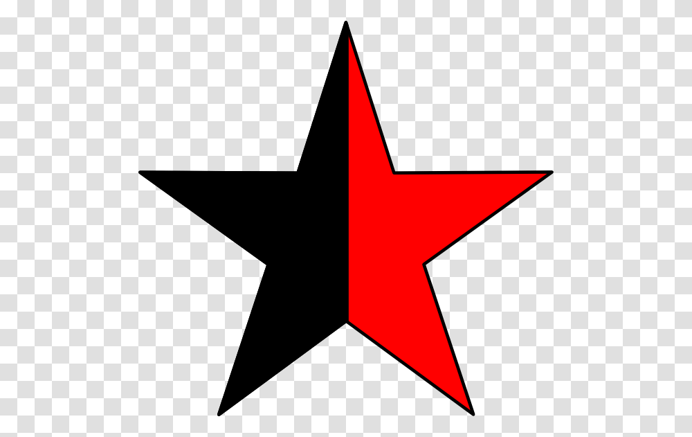 Anarcho Communism Clip Art, Star Symbol, Cross Transparent Png