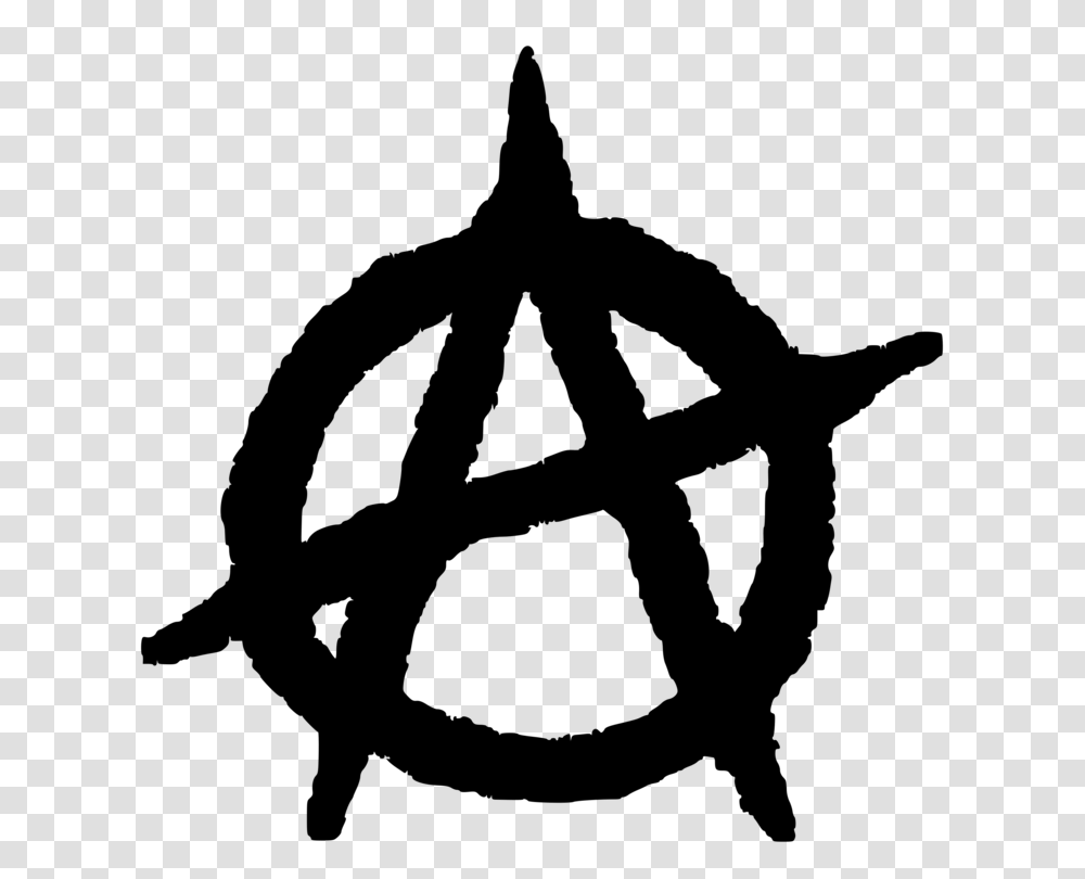 Anarchy Anarchism Symbol Anarcho Punk Logo, Gray, World Of Warcraft Transparent Png