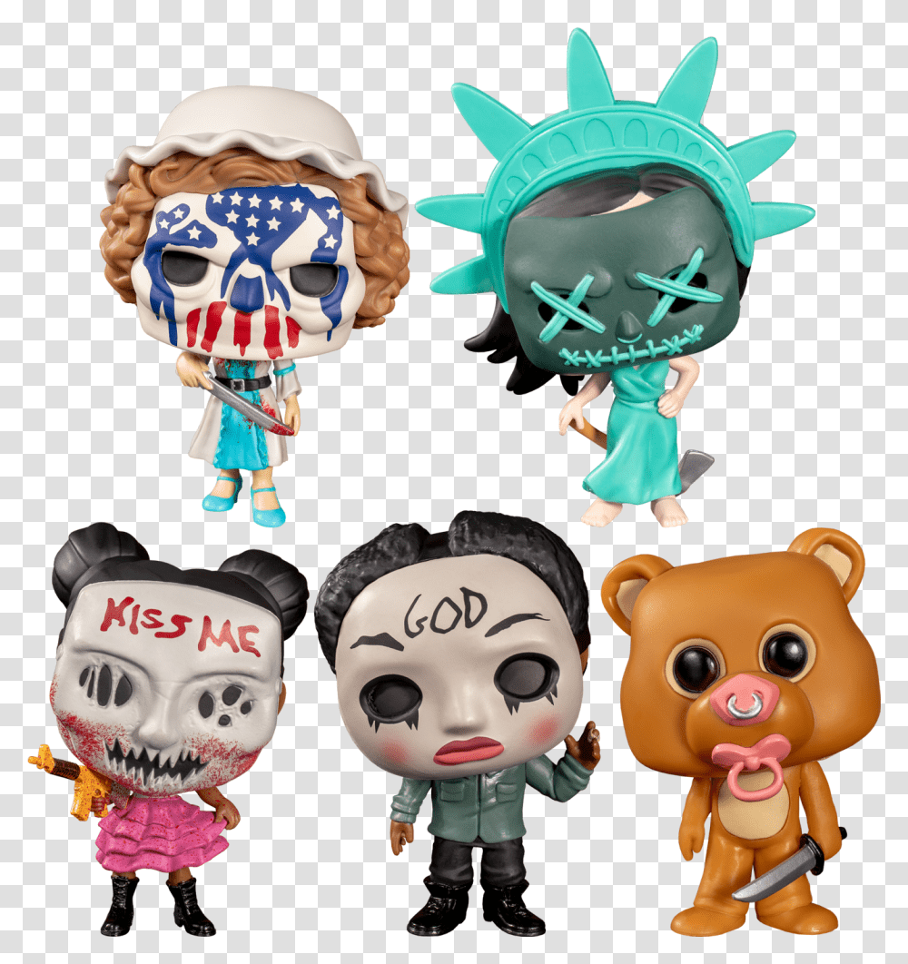Anarchy In The F Funko Pop The Purge, Label, Doll, Toy Transparent Png