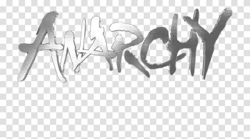 Anarchy Logo Calligraphy, Crowd, Musician Transparent Png