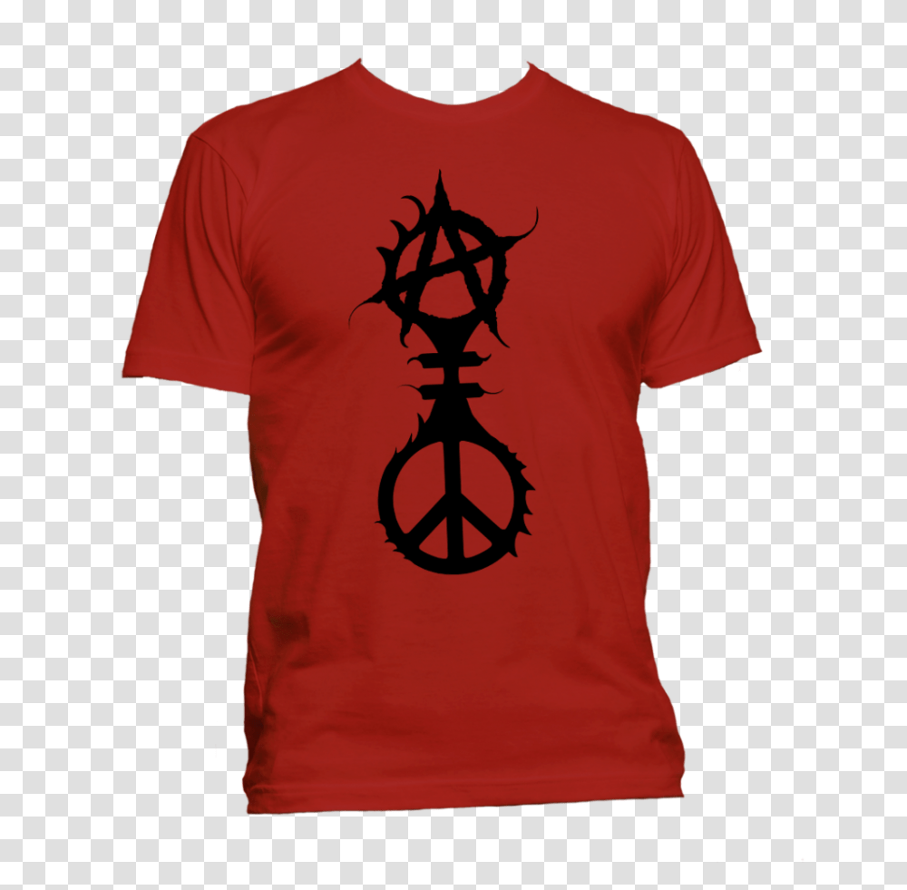Anarchy Peace Incite Tees, Apparel, T-Shirt, Person Transparent Png