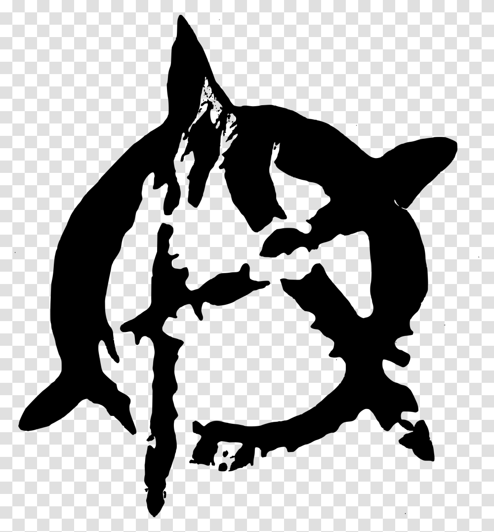 Anarchy Symbol, Gray, World Of Warcraft Transparent Png